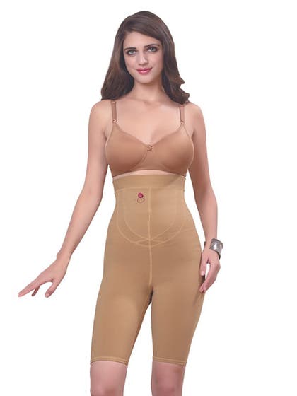 Mybra Buff Skin Slim And Sleek High Waist Thigh Shapewear