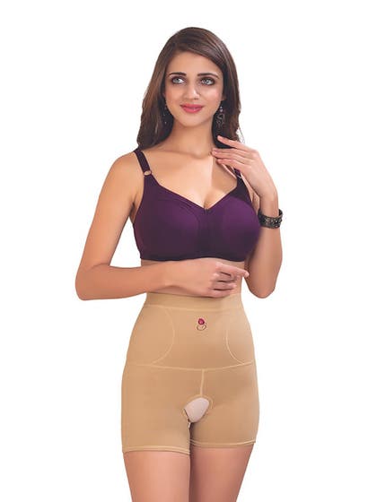 Mybra Buff Skin Younger Corset High Waist Mid Thigh Shapewear