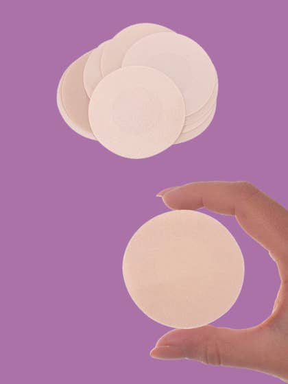 Shyle Nude Nipple Cover Bra Round Pad- Pack of 2