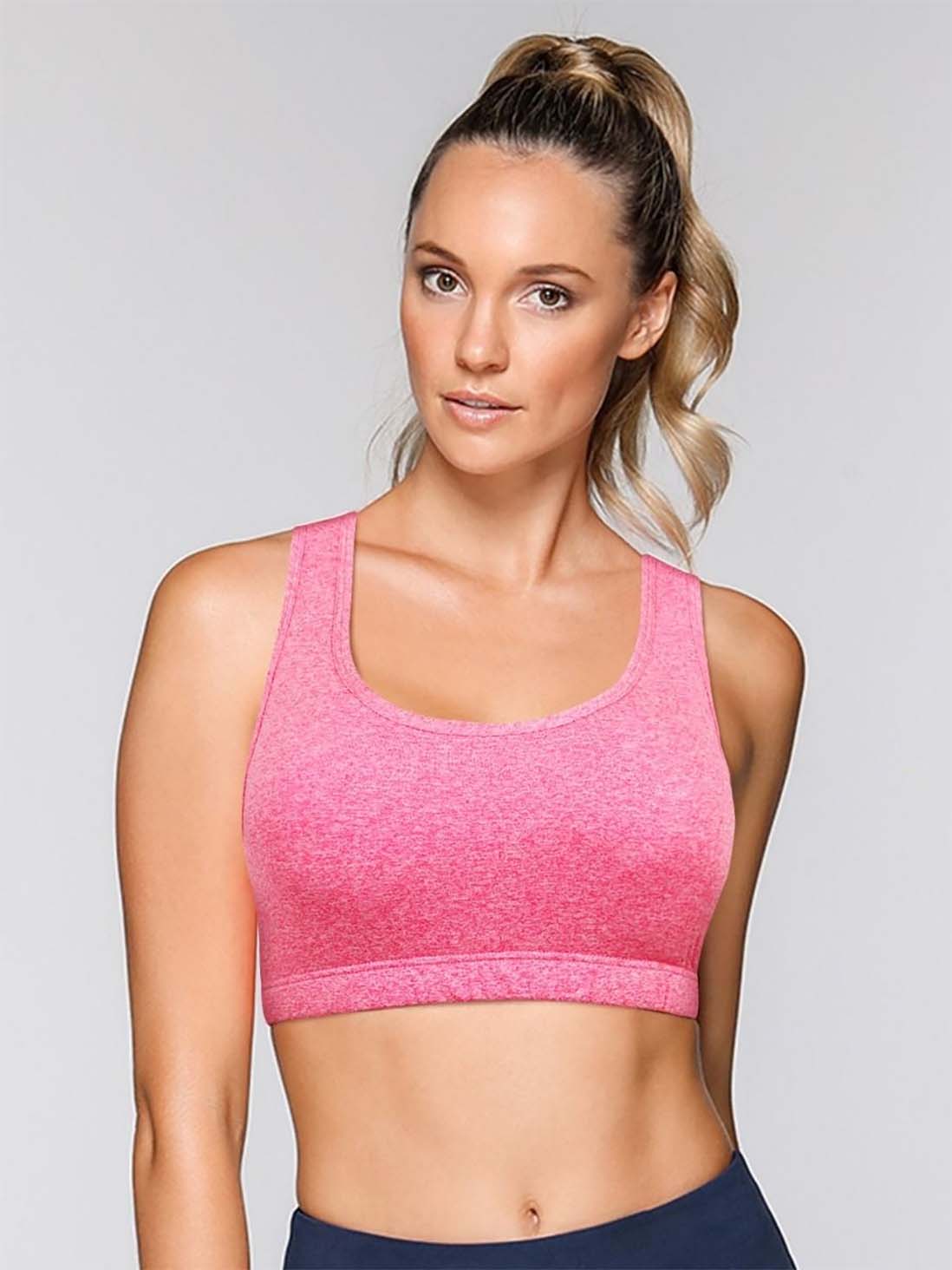 Zumba Find Your Shine Racerback Bra Top Metallic Foil Gold,Silver,Fuchsia RARE!! 