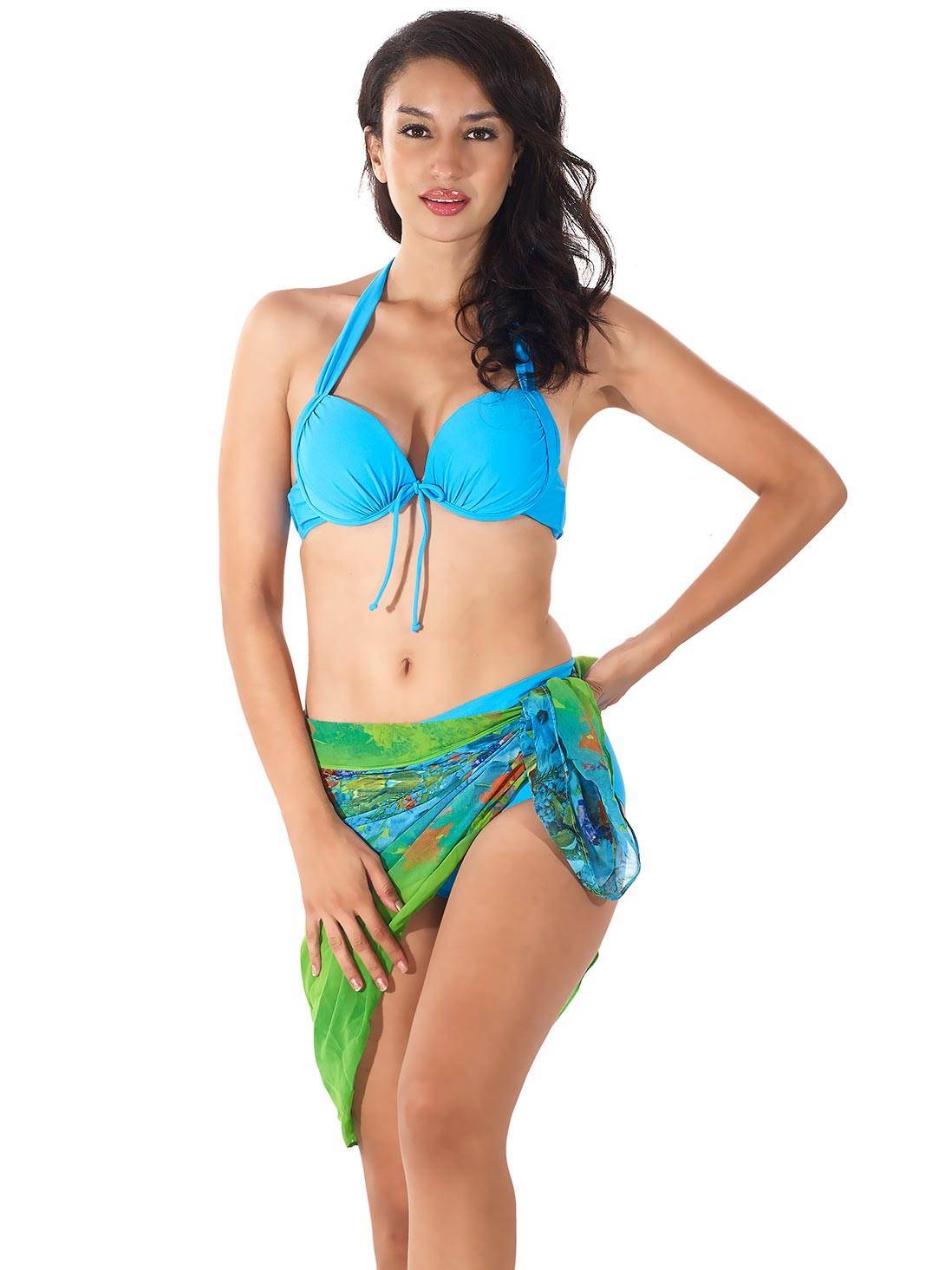 Swimsuits For Womens Shyle Blue Two Piece Bikini Swimwear Buy Sexy Bikini And Swimwears Online In India