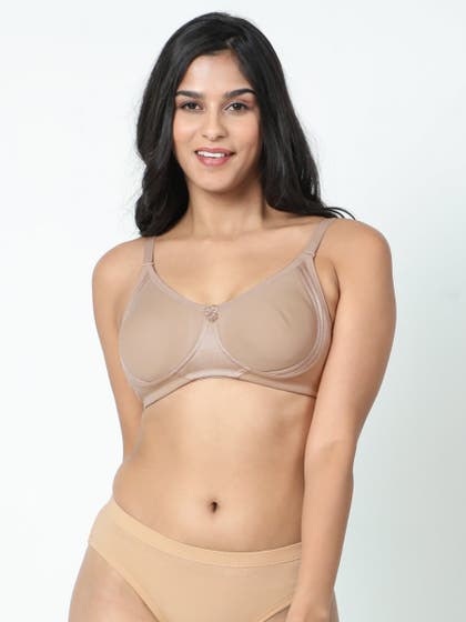 Susie Wheat Skin Side Encircled 3/4th Coverage Everyday Bra