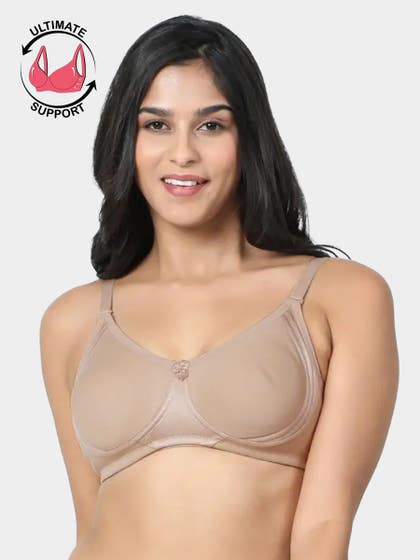 Susie Wheat Skin Side Encircled 3/4th Coverage Everyday Bra