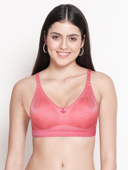 Susie Bubblegum Pink Moulded Lacework Everyday Bra