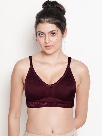 Susie Deep Purple Moulded Lacework Everyday Bra