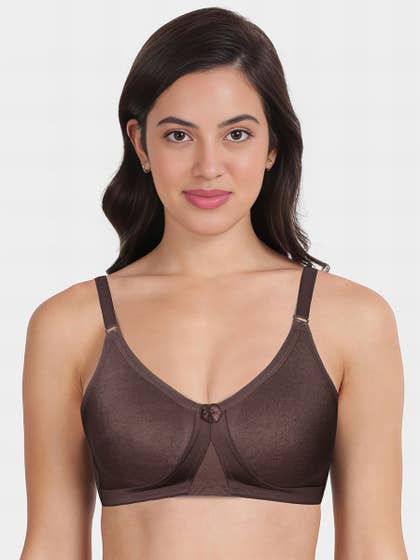 Susie Brown Stone Jacquard Moulded Wirefree Everyday Bra