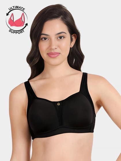Taabu Black Beauty Full Coverage Padded Minimizer Bra