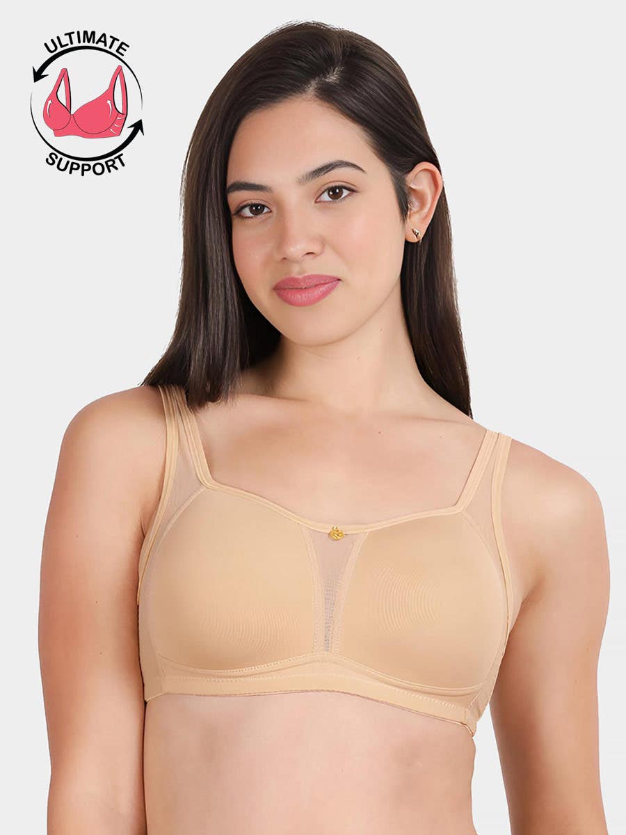 Taabu Wheat Skin Full Coverage Padded Minimizer Bra