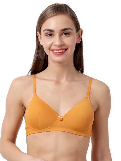 Susie Gold Yellow All Day Comfort Padded Everyday Bra
