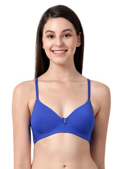 Susie Royal Blue All Day Comfort Padded Everyday Bra