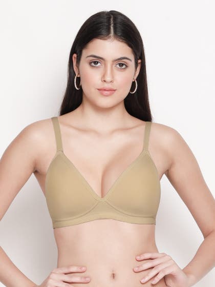 Taabu Buff Skin Padded Casual Full Coverage Bra