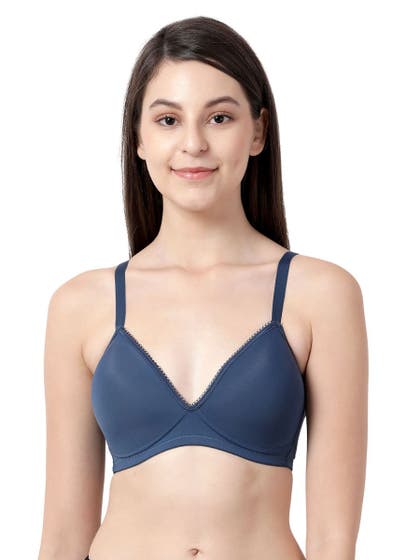 Taabu Dejavu Blue Everyday Seamless Cup Wirefree T-shirt Bra