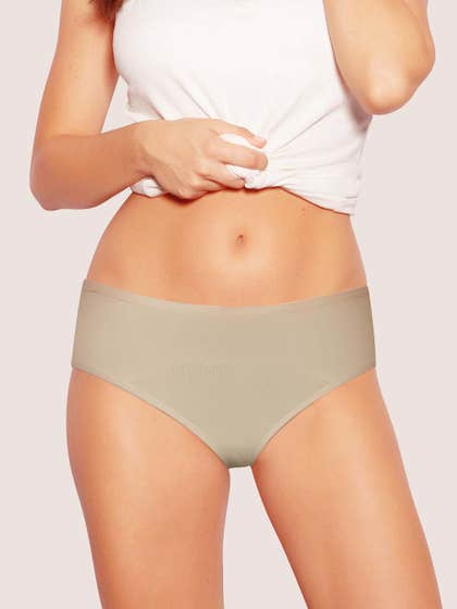 Taabu Double Cream Soft Elastic Full Coverage Bikini Panty