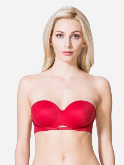 Van Heusen Juster Red Smooth Cup Multiway Strapless Bra