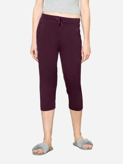 Van Heusen Potent Purple Lounge Capri Pant