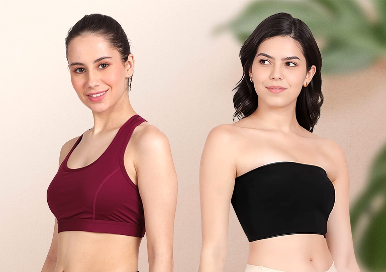 Differences between a Sports Bra and a Tube Bra