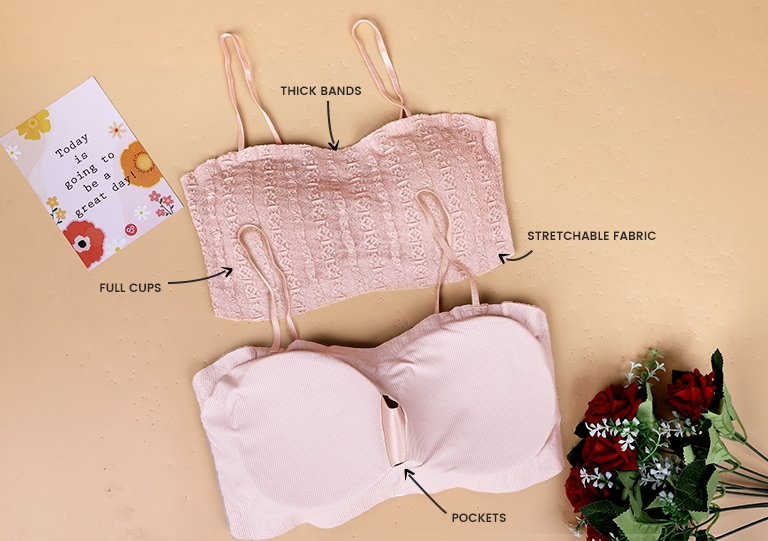 Parts of a Tube Bra