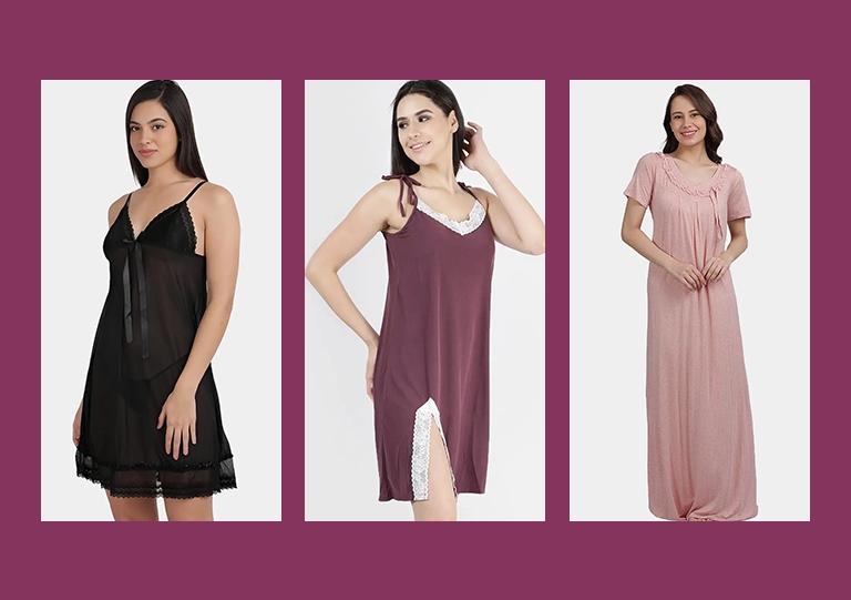 Babydoll Dresses vs. Nightgowns vs. Chemises