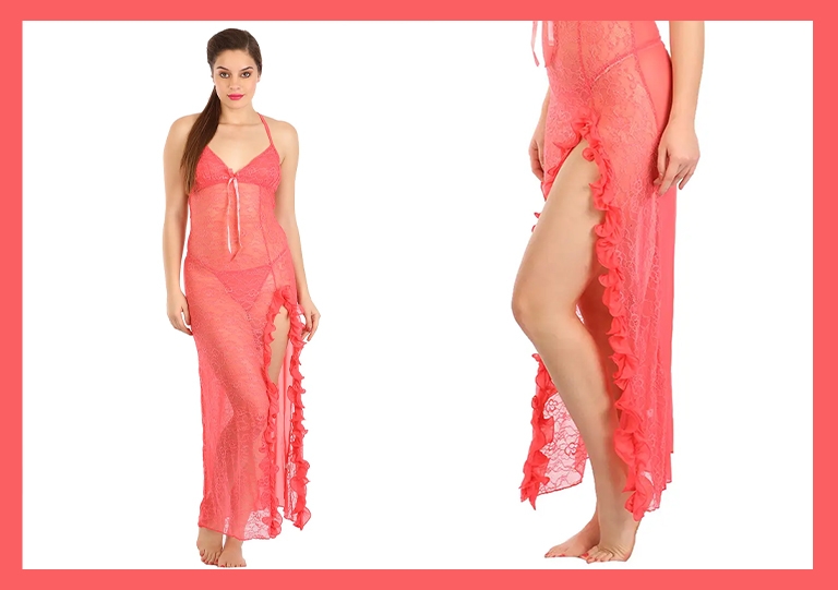 Lace Babydoll Dress