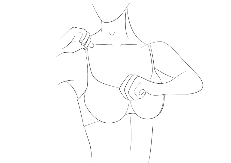 How to Wear a Bridal Bra Step 5