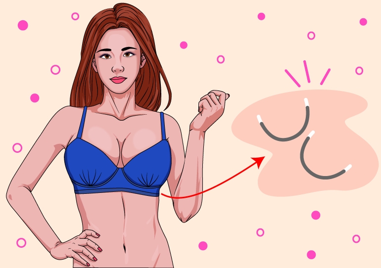 Wearing Underwire Bra Is Unhealthy and Harms Your Body?