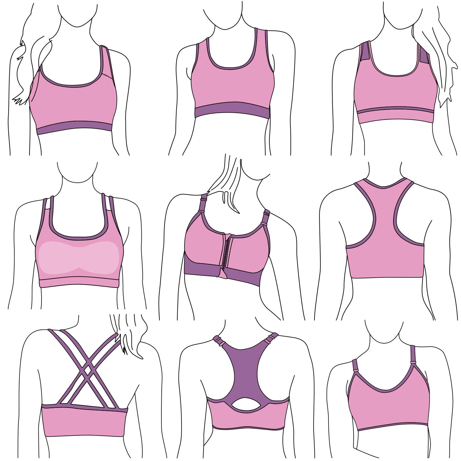 Sports Bra Guide for Size, Choose, Fit, Fabric & Types - Must Know