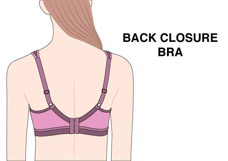 Back Closure Bra