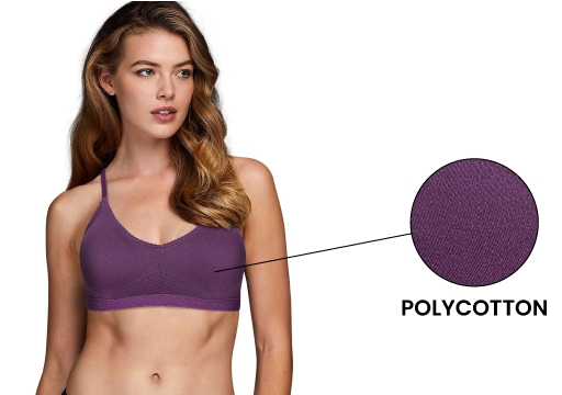 Polycotton Bra