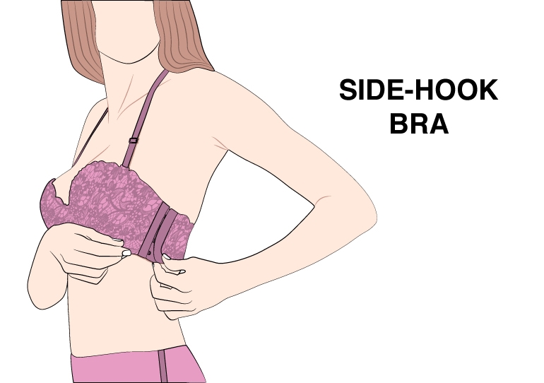 Side Hook Bra