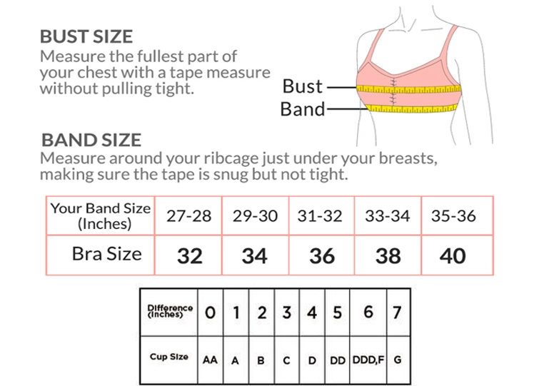 How to Measure Nursing Bra Size