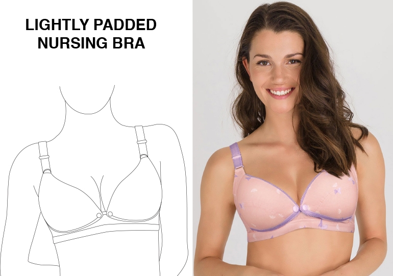 Lightly Padded Nursing Bra